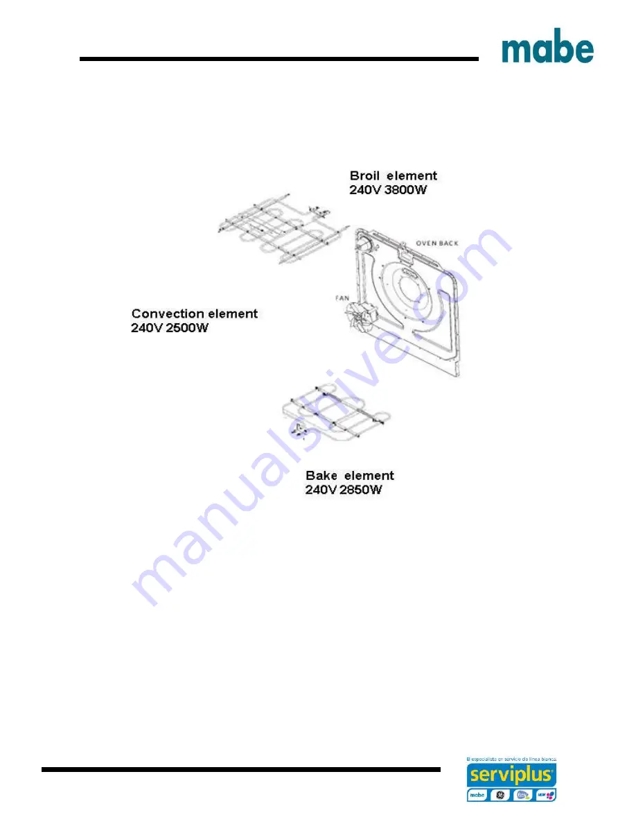 mabe EML27NXF0 Service Manual Download Page 12