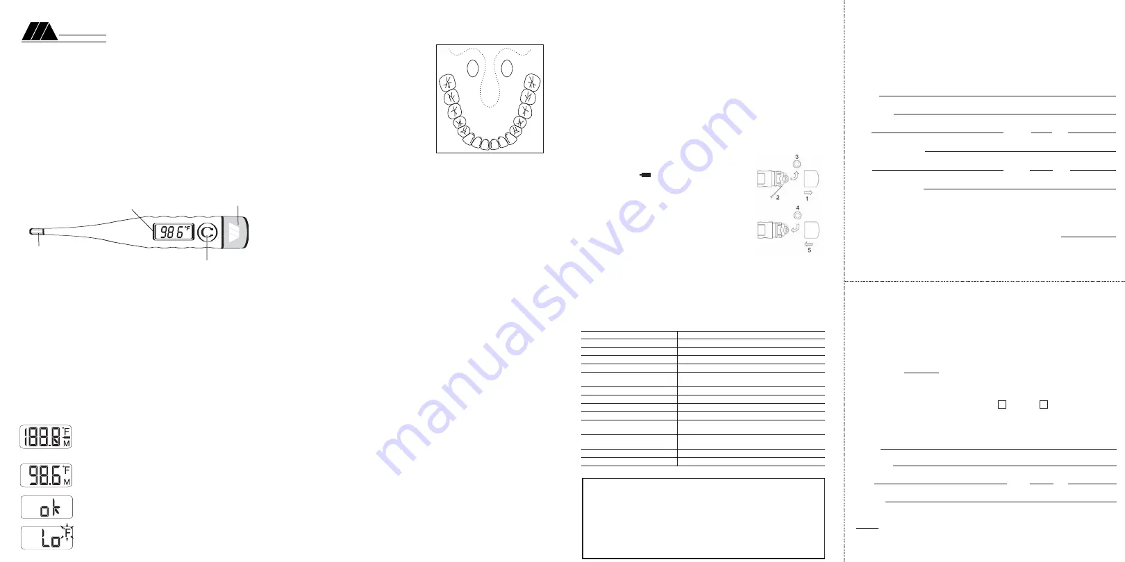 MABIS 1931 Quick Start Manual Download Page 1