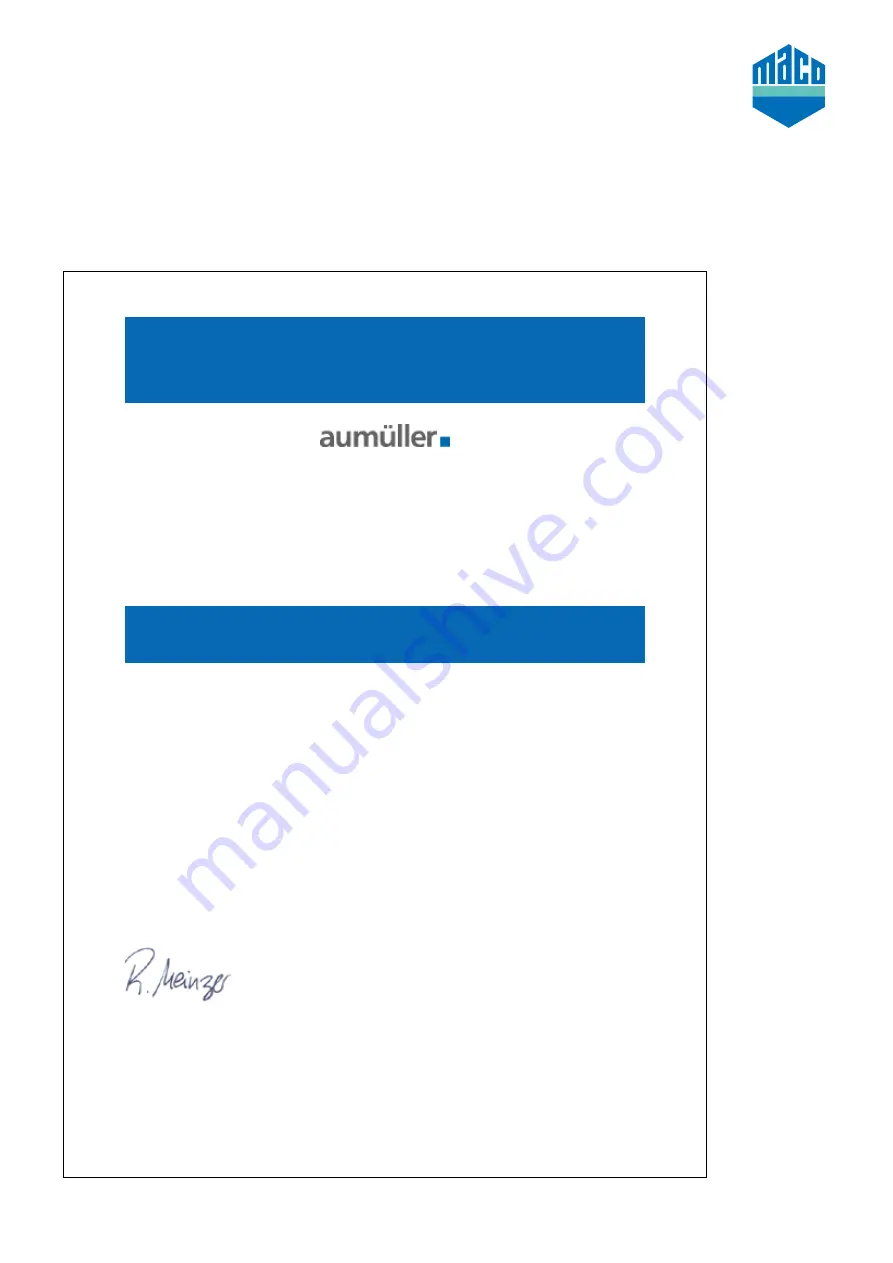 MAC MULTI-MATIC Assembly Instructions Manual Download Page 31