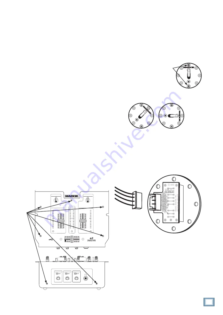 Mackie D.2 Owner'S Manual Download Page 25