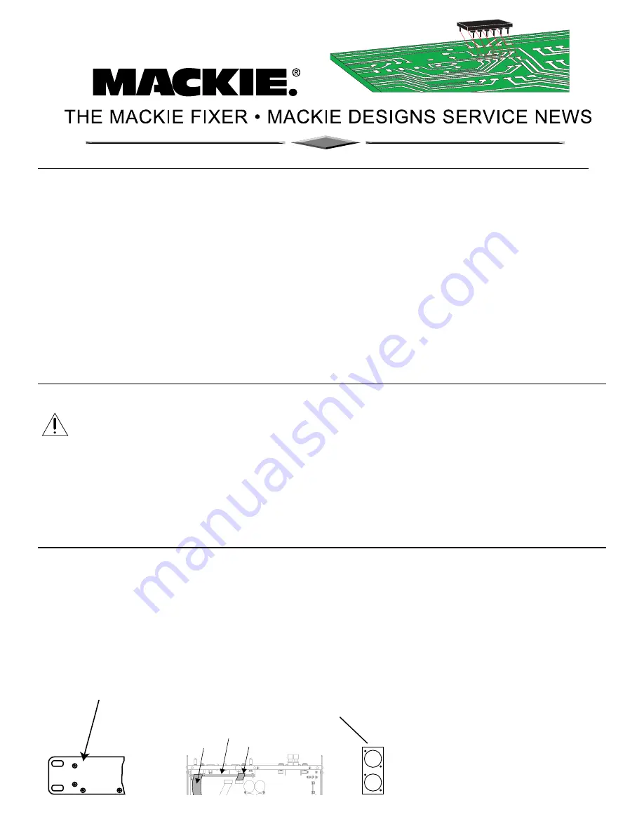 Mackie FR Series M-1200 Service Manual Download Page 27