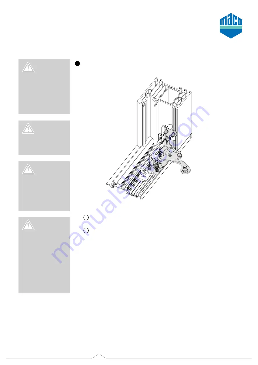 Maco MULTI POWER Aassembly Instructions Download Page 59