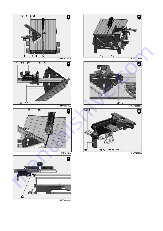 Mafell 207910 Translation Of The Original Operating Manual Download Page 3