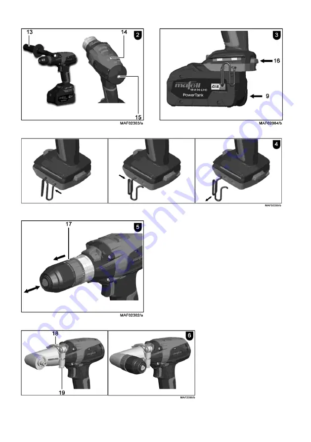 Mafell 91C801 Operating Instructions Manual Download Page 4