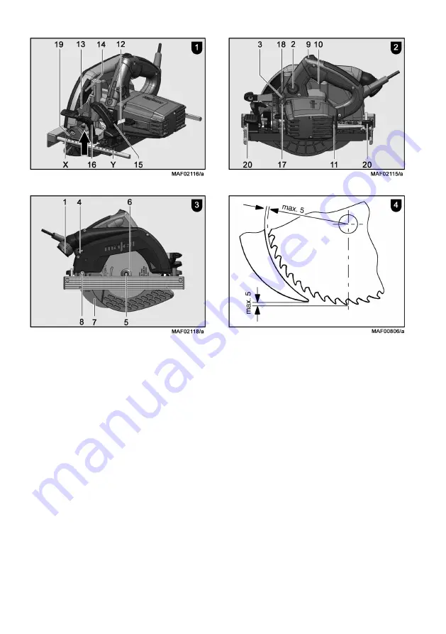 Mafell K 65 cc Original Operating Instructions Download Page 3