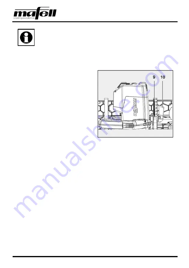 Mafell K85Ec Operating/Safety Instructions Manual Download Page 50