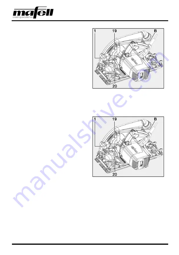 Mafell K85Ec Operating/Safety Instructions Manual Download Page 52