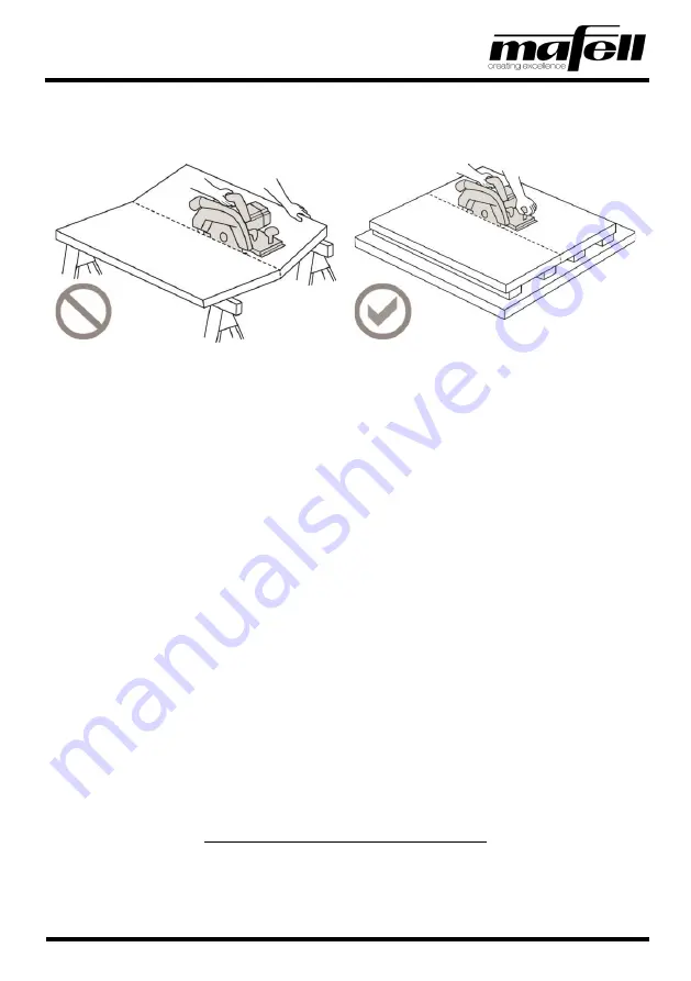 Mafell MT55cc Operating/Safety Instructions Manual Download Page 39