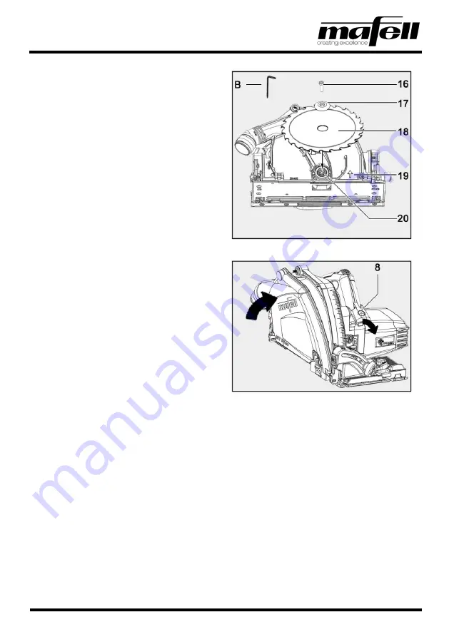 Mafell MT55cc Скачать руководство пользователя страница 73