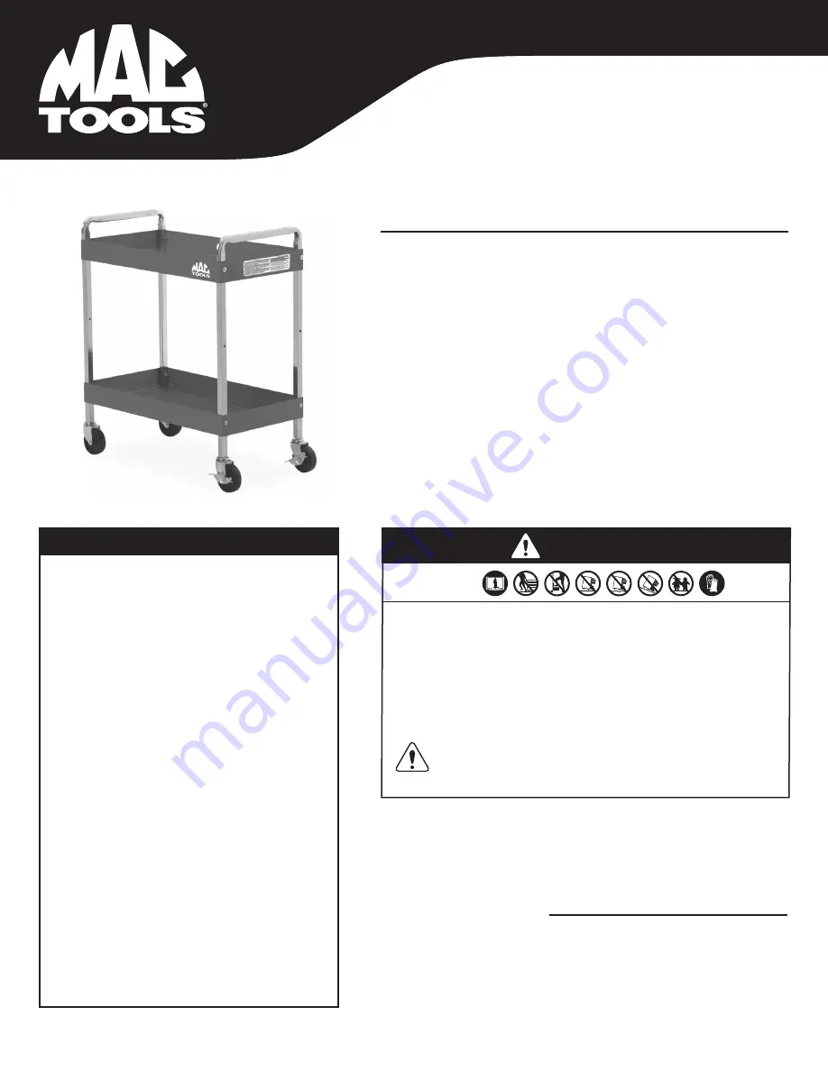 MAG TOOLS UC3016-BK Скачать руководство пользователя страница 1