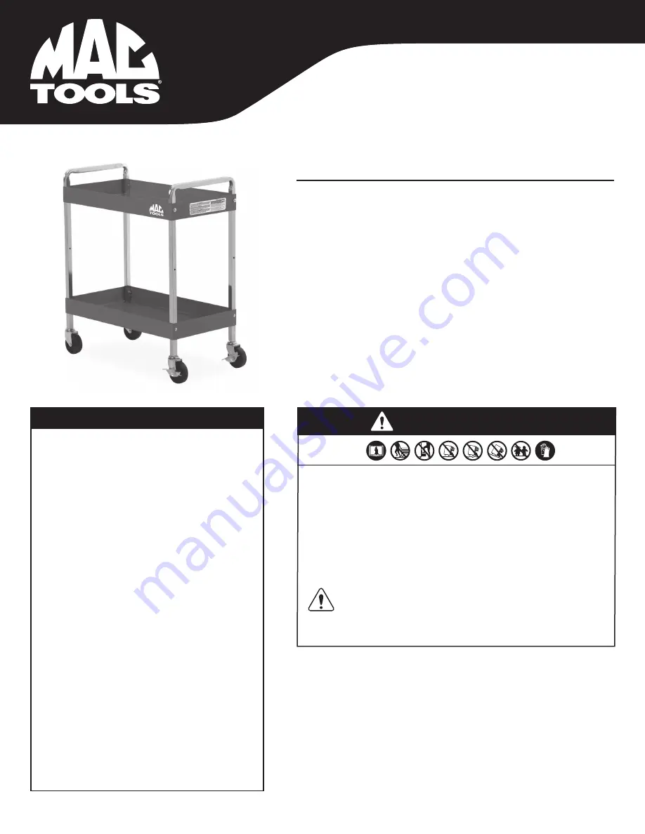 MAG TOOLS UC3016-BK Owner'S Manual Download Page 5