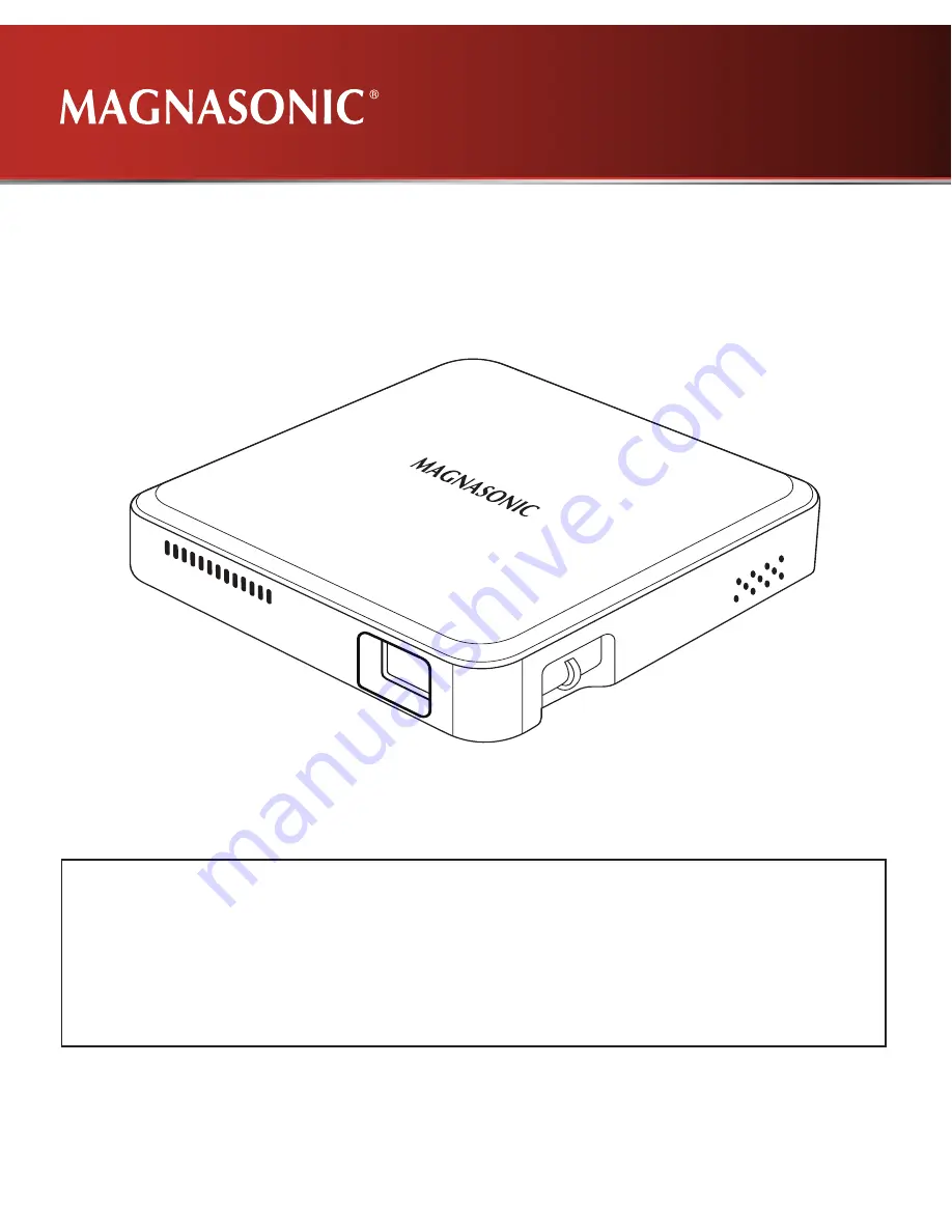 Magnasonic PP71 User Manual Download Page 1