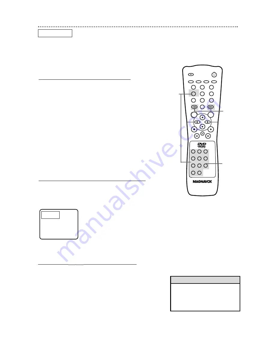 Magnavox DVD609 Скачать руководство пользователя страница 25