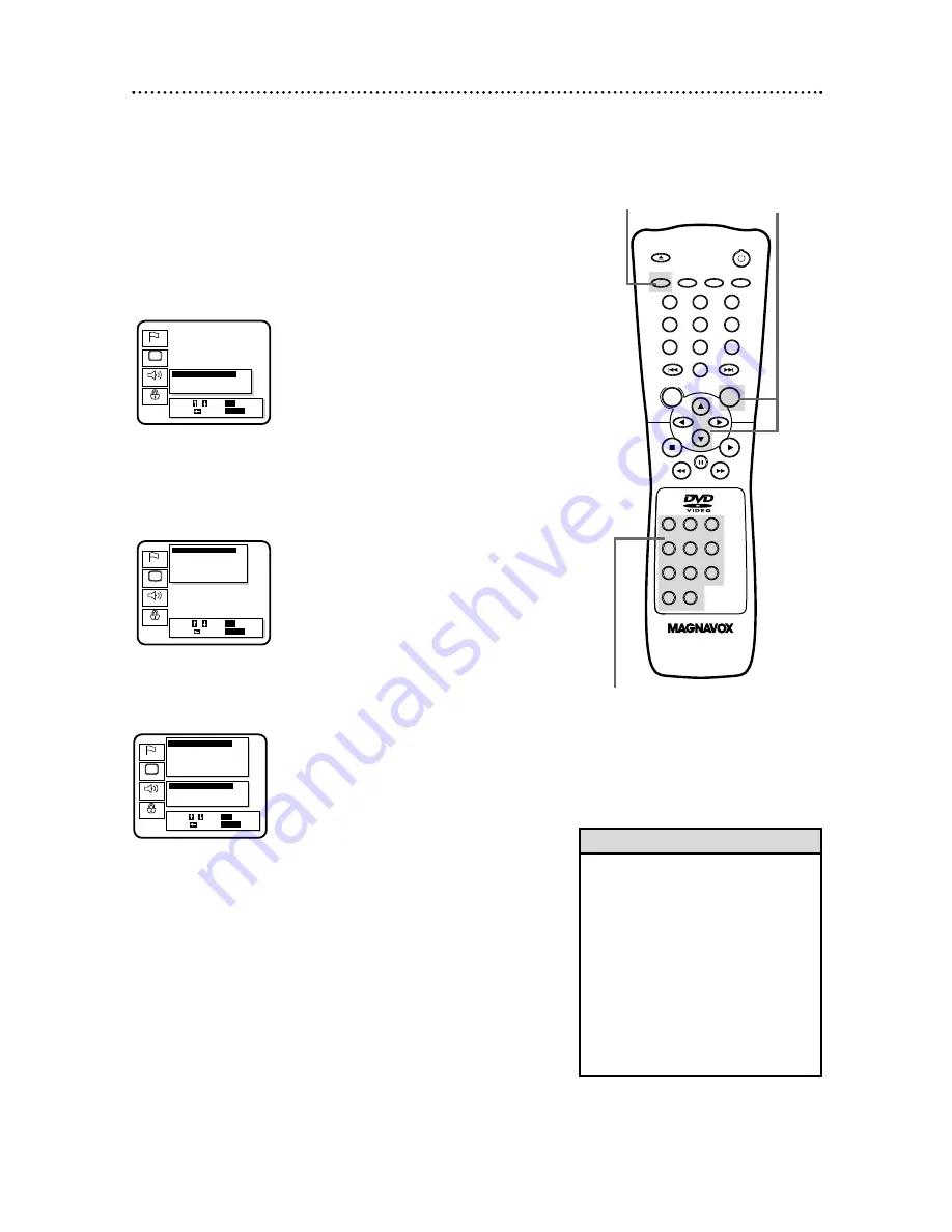 Magnavox DVD609 Скачать руководство пользователя страница 35