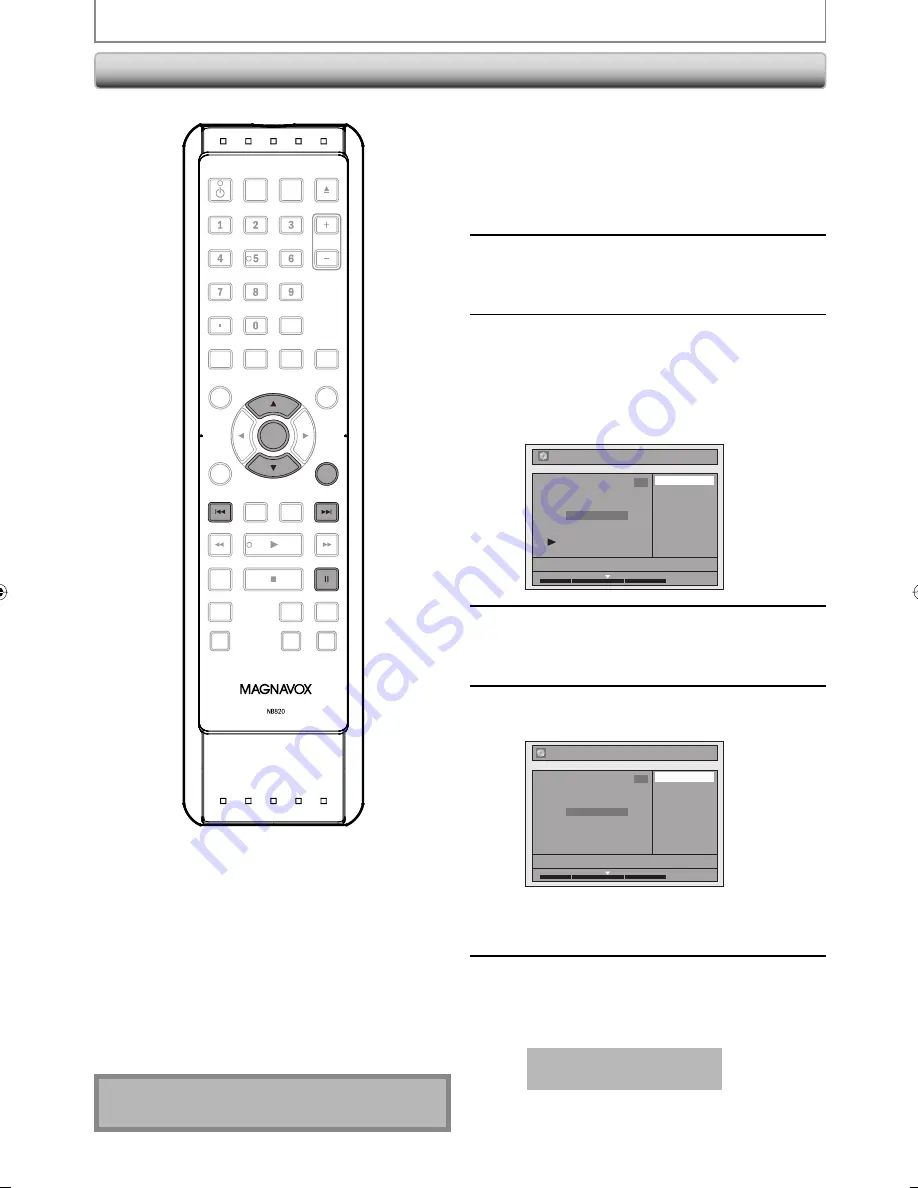 Magnavox H2160MW9 - DVDr / HDDr Скачать руководство пользователя страница 86