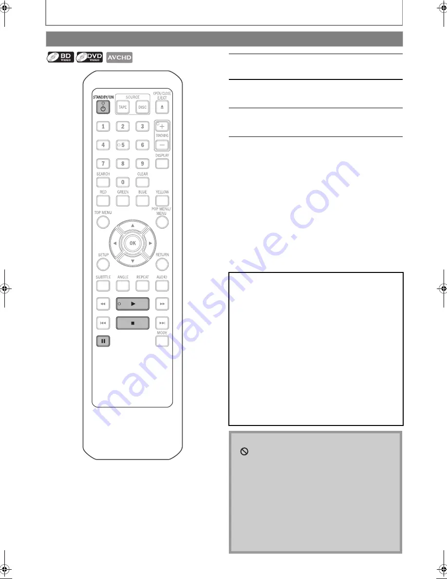 Magnavox MBP110V - Manual D'Utilisation Download Page 20