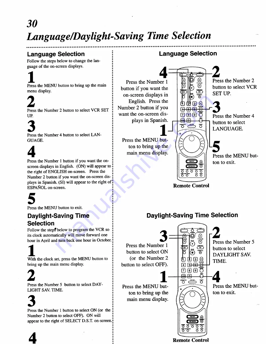 Magnavox VRT642 Owner'S Manual Download Page 30