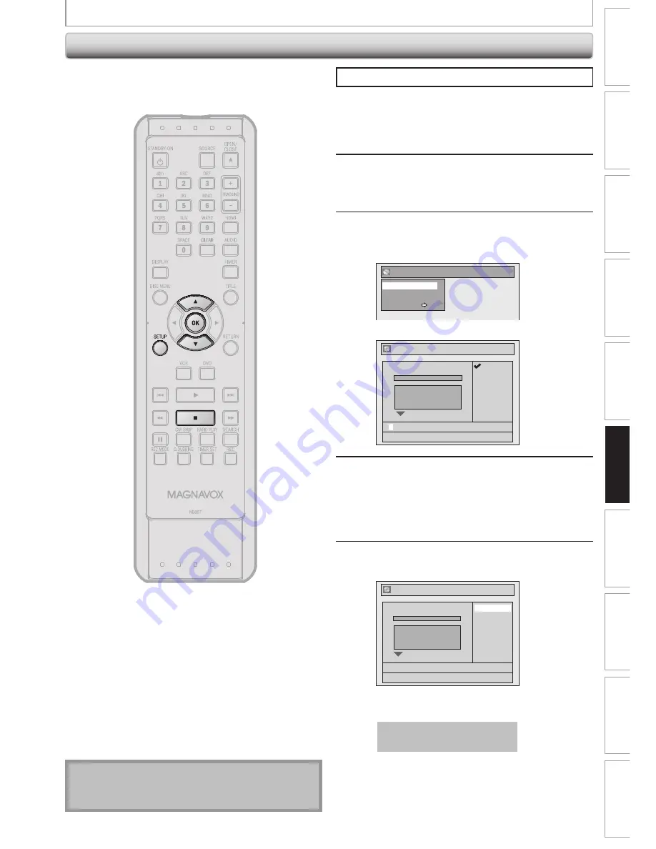 Magnavox ZV427MG9 A Owner'S Manual Download Page 69