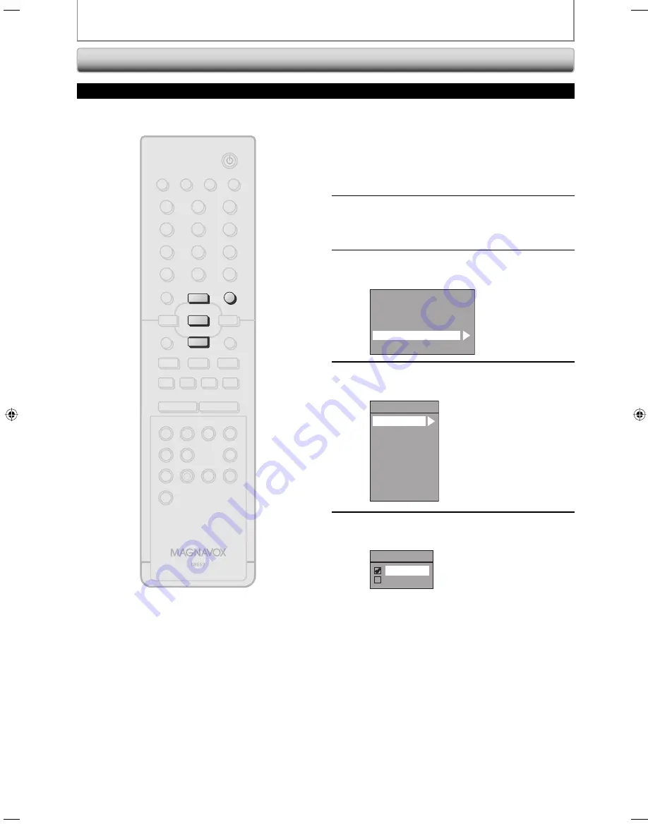 Magnavox ZV457MG9 A Owner'S Manual Download Page 38