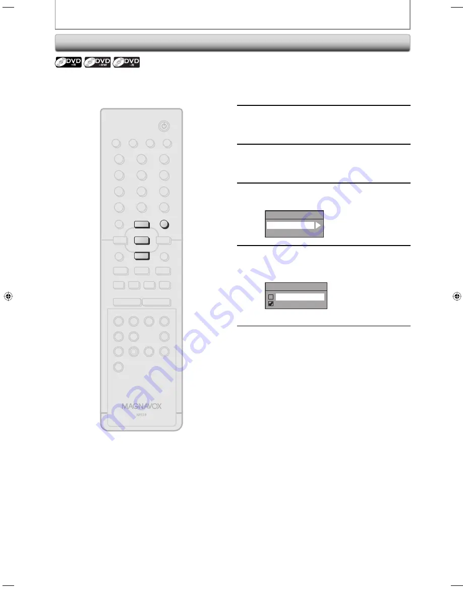 Magnavox ZV457MG9 A Owner'S Manual Download Page 56