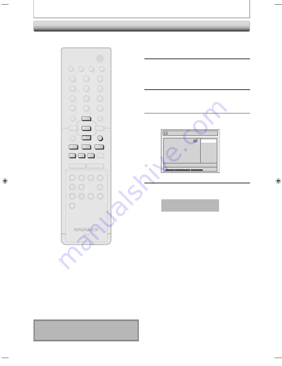 Magnavox ZV457MG9 A Owner'S Manual Download Page 78