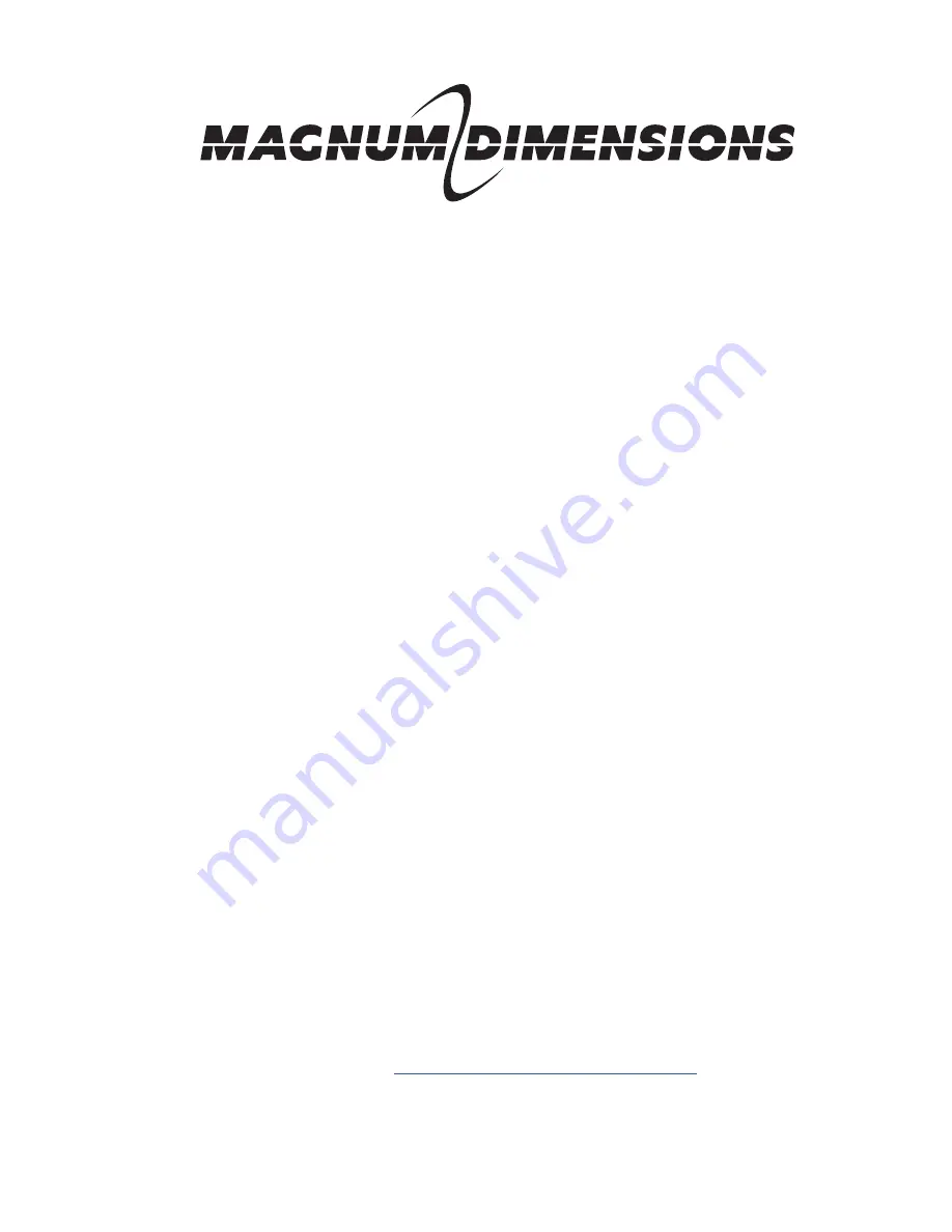 Magnum Dimensions ACLD-40 Owner'S Manual Download Page 46