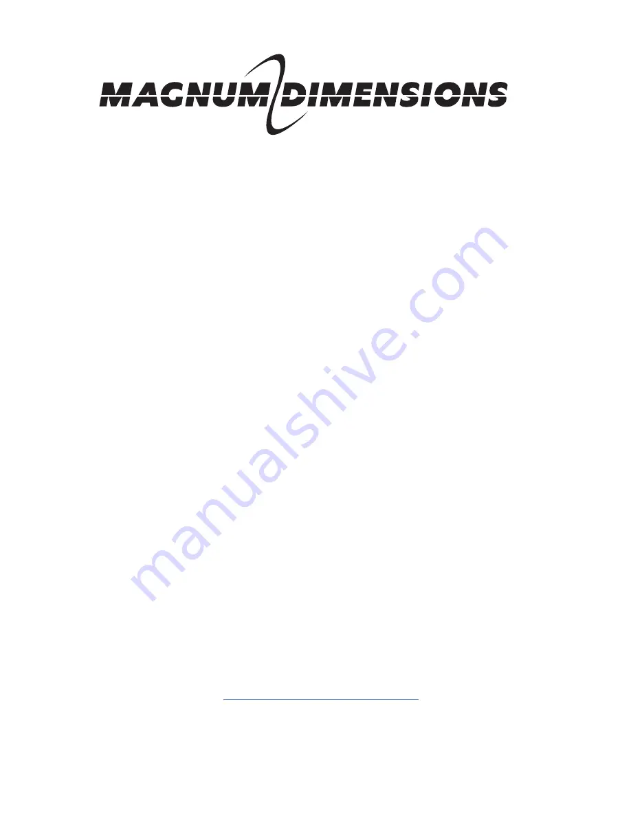 Magnum Dimensions ME-AGS-S Owner'S Manual Download Page 38