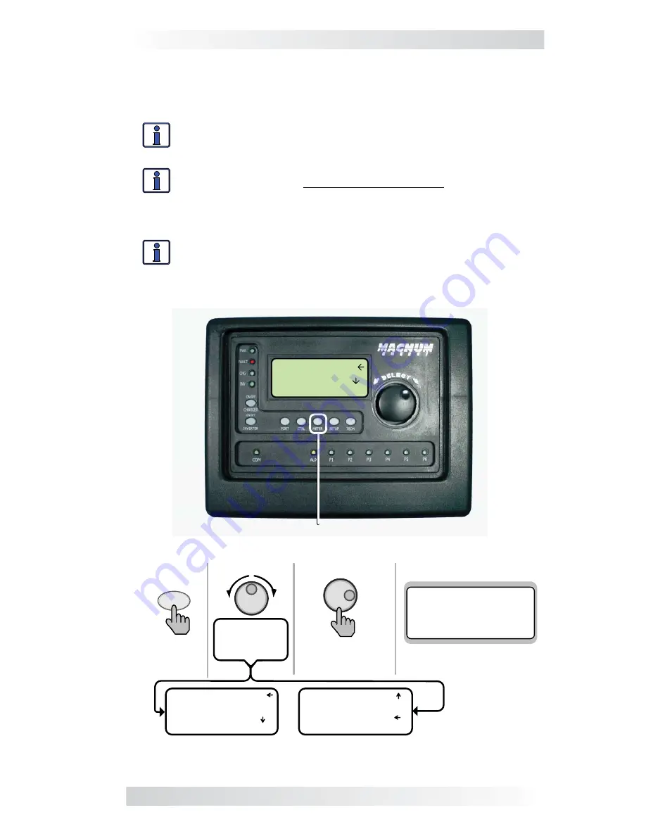 Magnum Energy ME-RTR Owner'S Manual Download Page 23