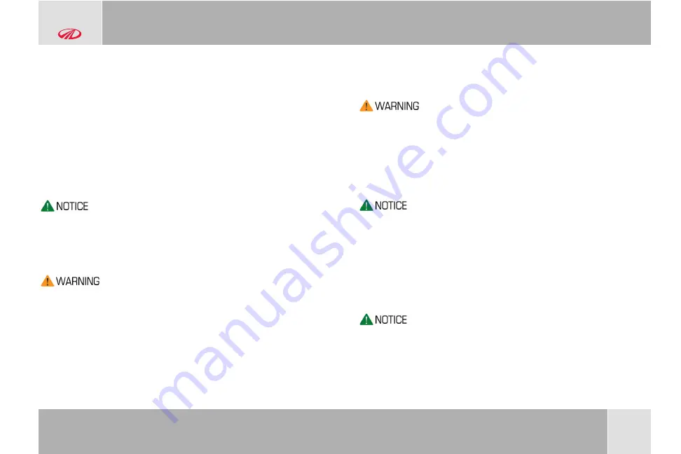 Mahindra MARAZZO M2 2020 Owner'S Manual Download Page 201