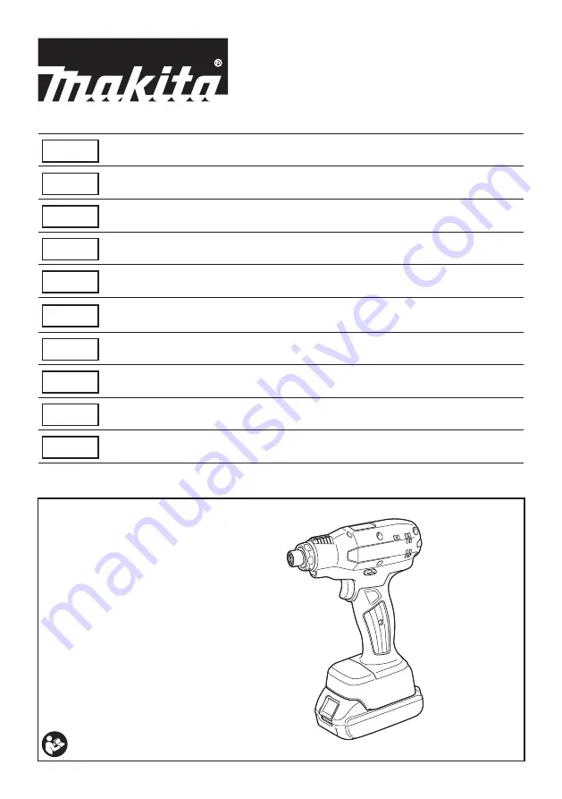 Makita 0088381730006 Instruction Manual Download Page 1