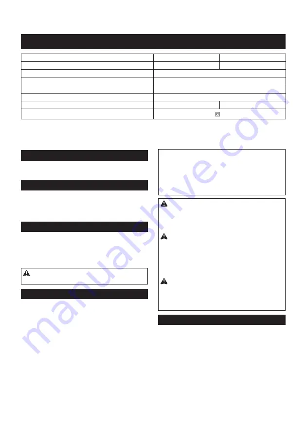 Makita 0088381808798 Instruction Manual Download Page 50