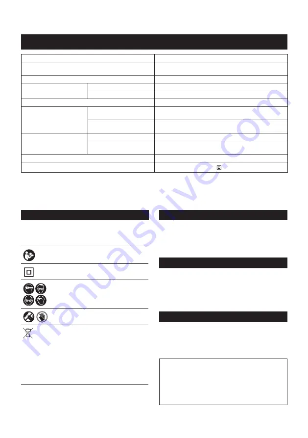 Makita 0088381854696 Instruction Manual Download Page 18