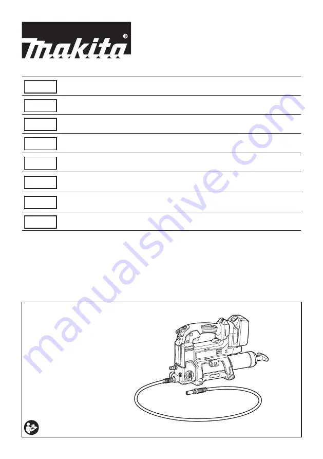 Makita 0088381886772 Instruction Manual Download Page 1