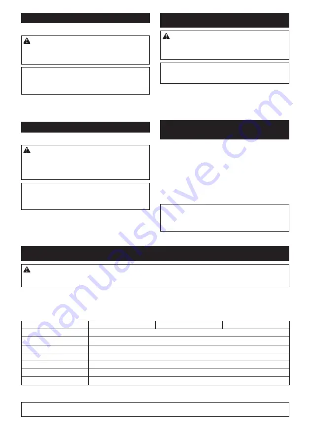 Makita 0088381893497 Instruction Manual Download Page 71