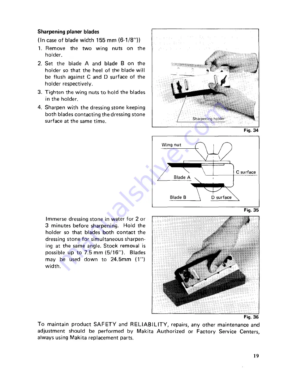 Makita 2030N Instruction Manual Download Page 19