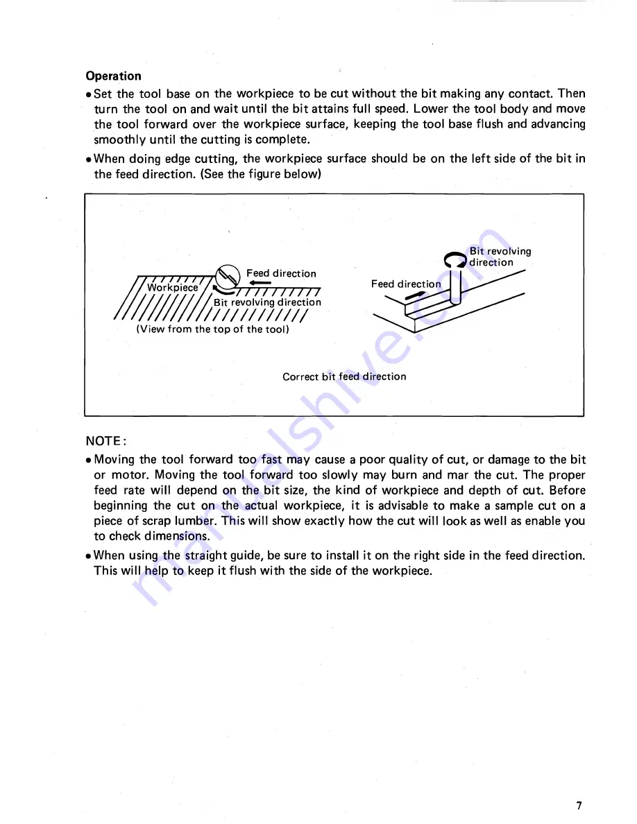 Makita 3600BR Instruction Manual Download Page 7