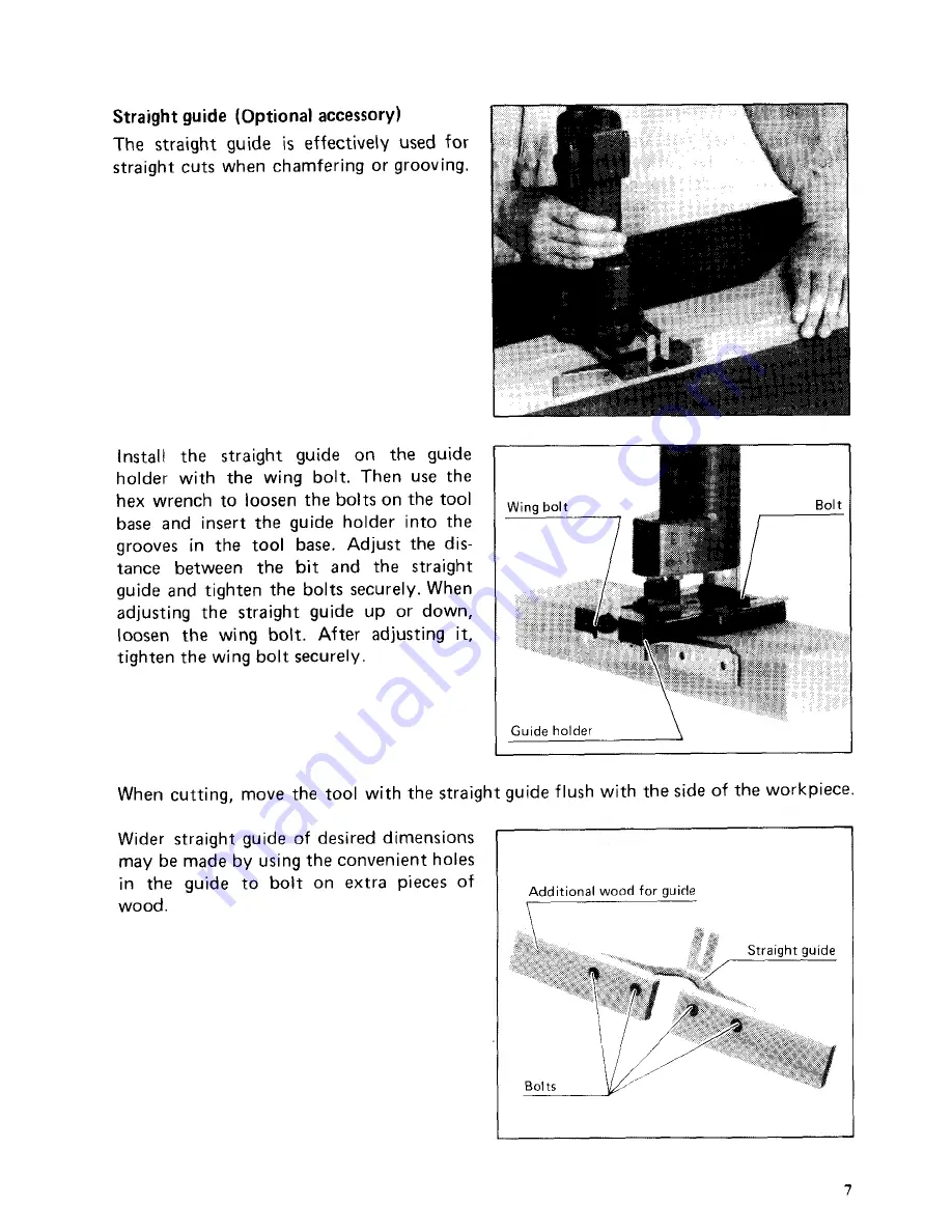 Makita 3705 Instruction Manual Download Page 7