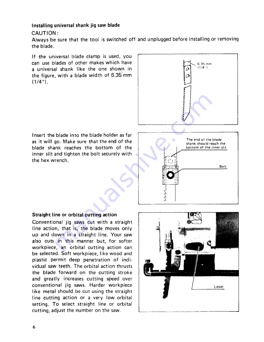 Makita 4301BV Instruction Manual Download Page 6