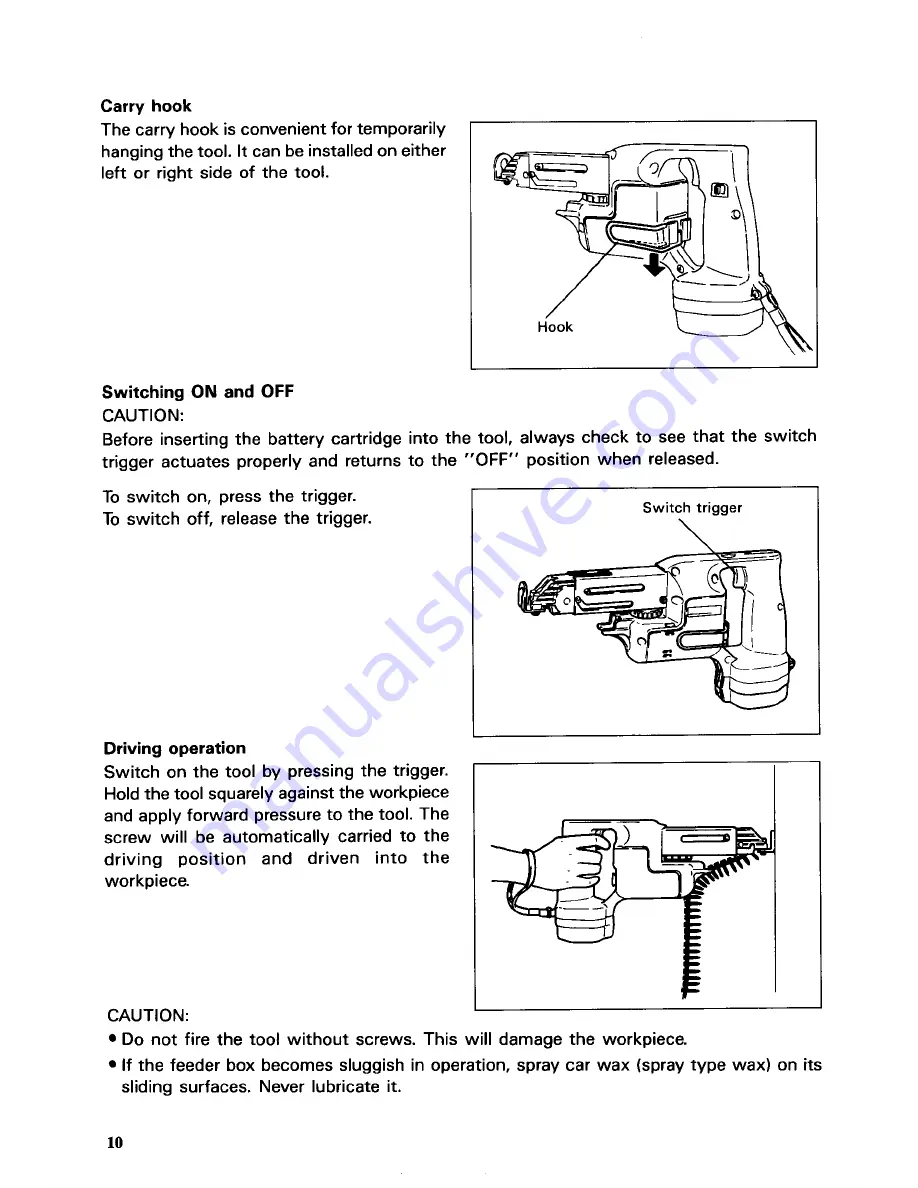 Makita 6831D Instruction Manual Download Page 10