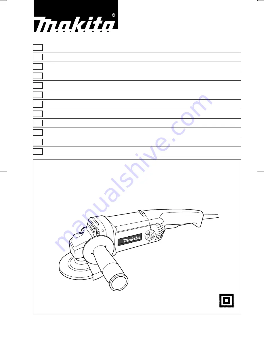 Makita 9015B Скачать руководство пользователя страница 1