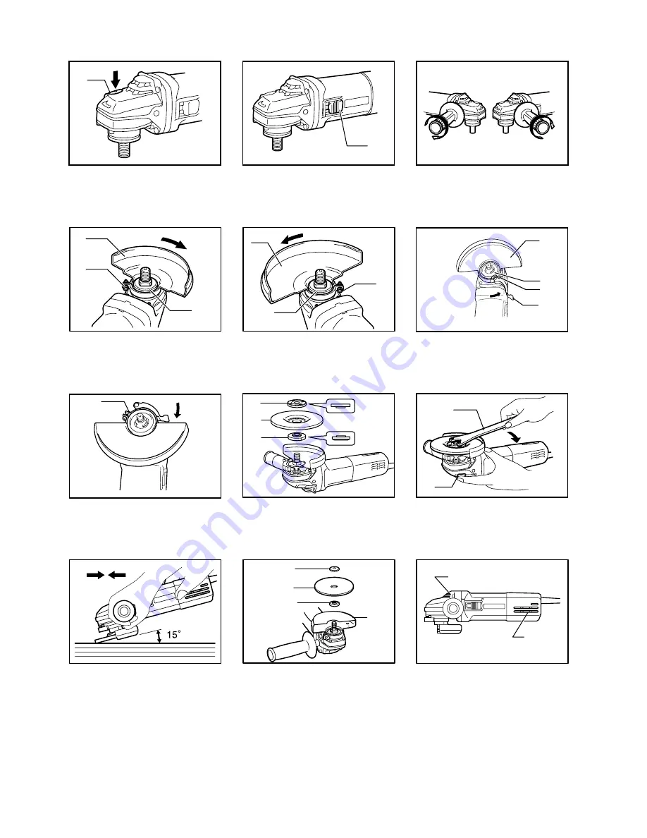 Makita 9563H Instruction Manual Download Page 2