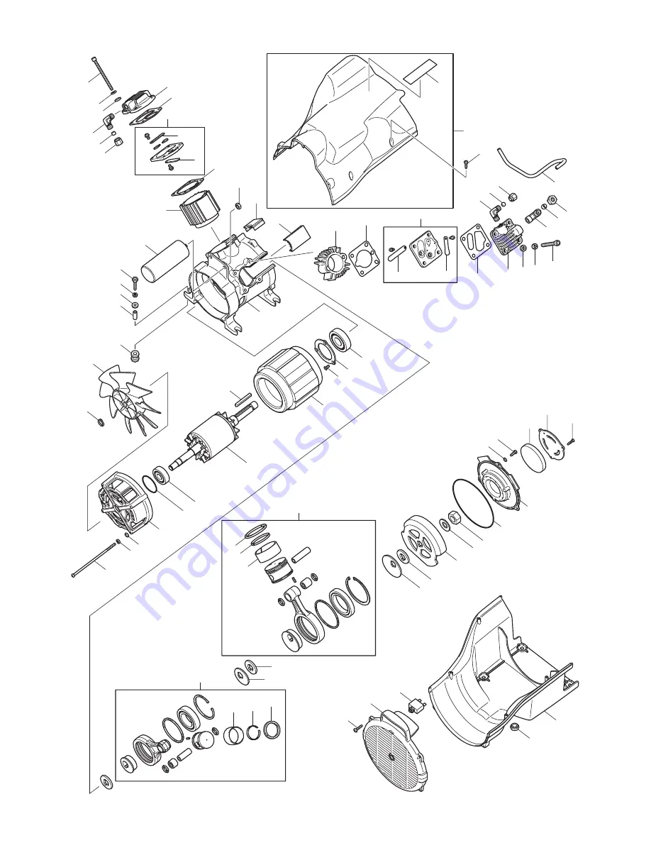 Makita AC310H Instruction Manual Download Page 182