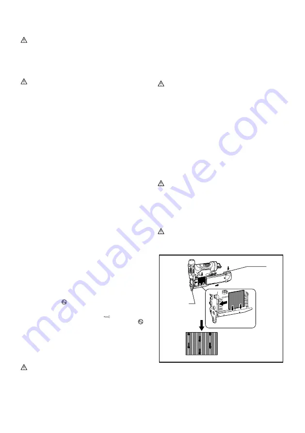 Makita AF500HP Instruction Manual Download Page 22