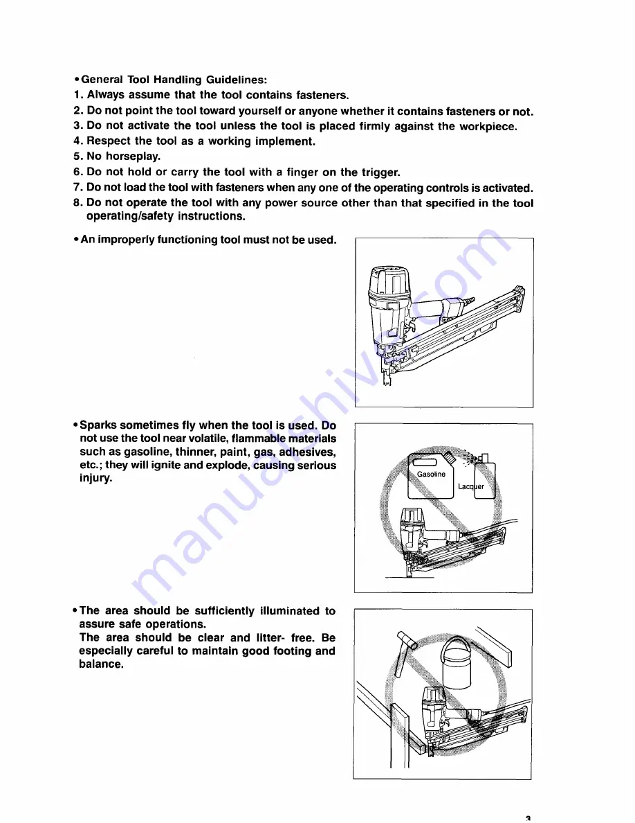 Makita AN922 Instruction Manual Download Page 3