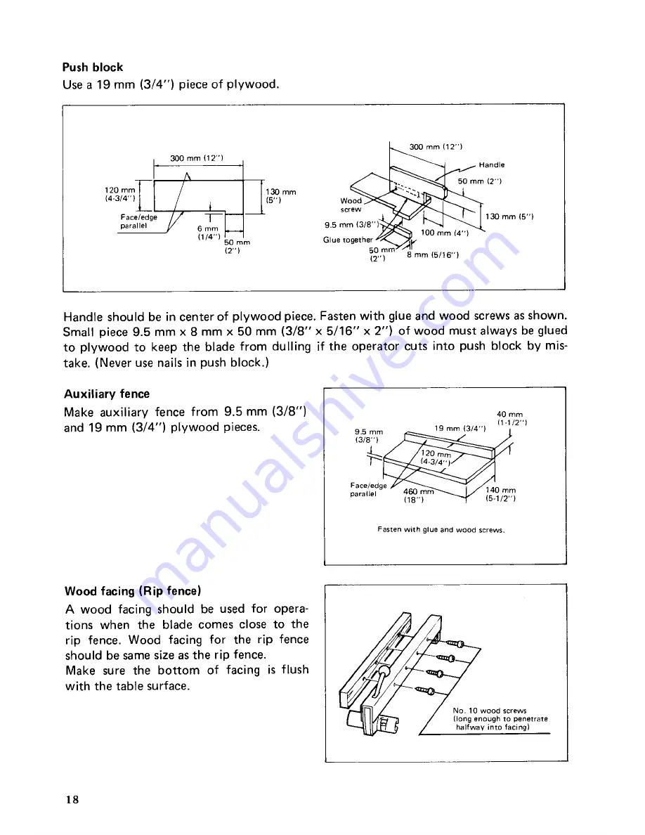 Makita ARBOR 2711 Instruction Manual Download Page 18