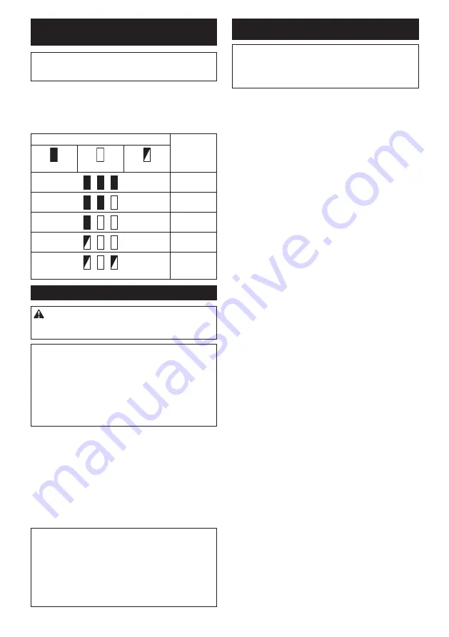 Makita BL1055B Instruction Manual Download Page 60