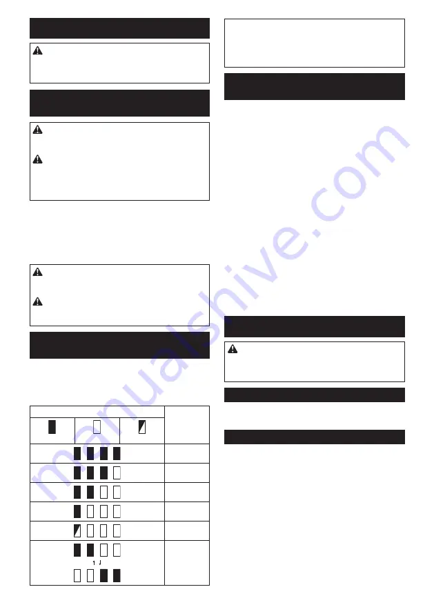 Makita CF002G Instruction Manual Download Page 103