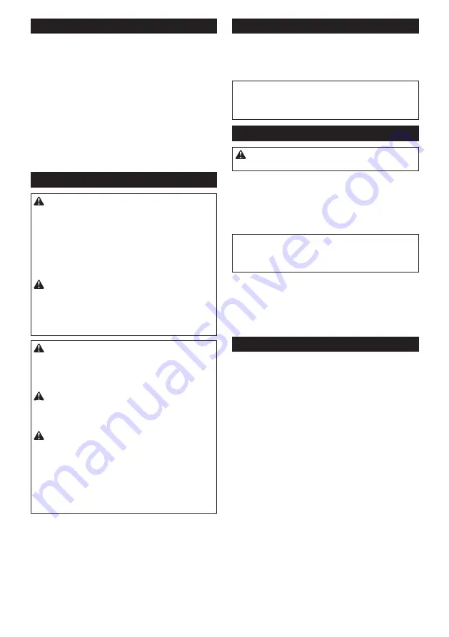 Makita DCC500 Instruction Manual Download Page 42