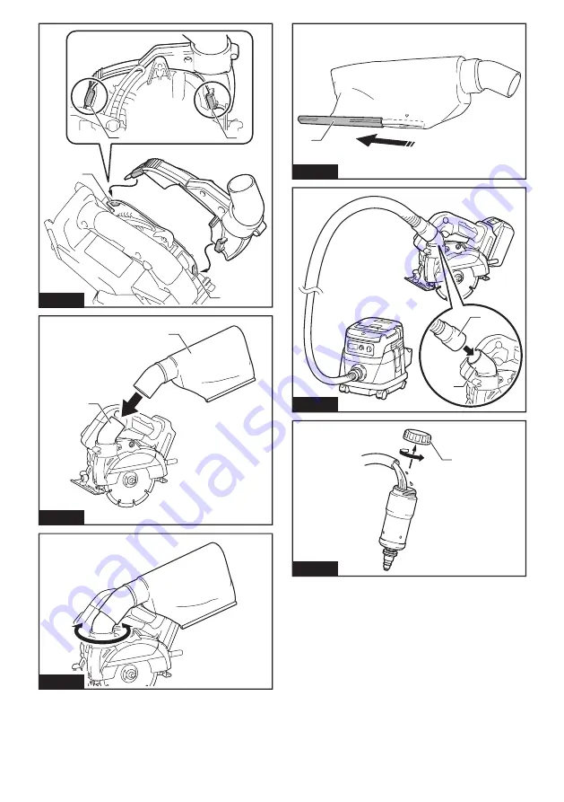 Makita DCC501 Instruction Manual Download Page 5