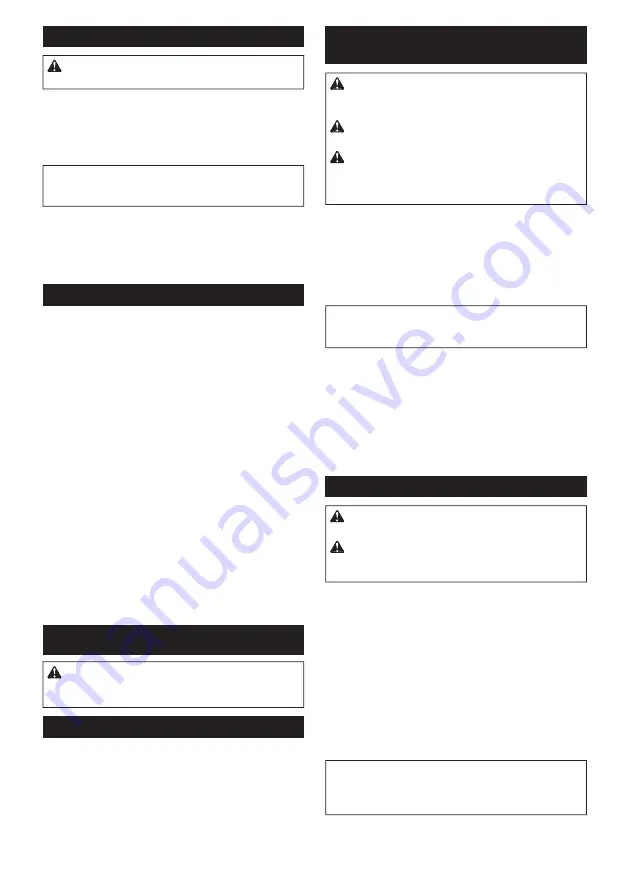 Makita DCC501 Instruction Manual Download Page 114